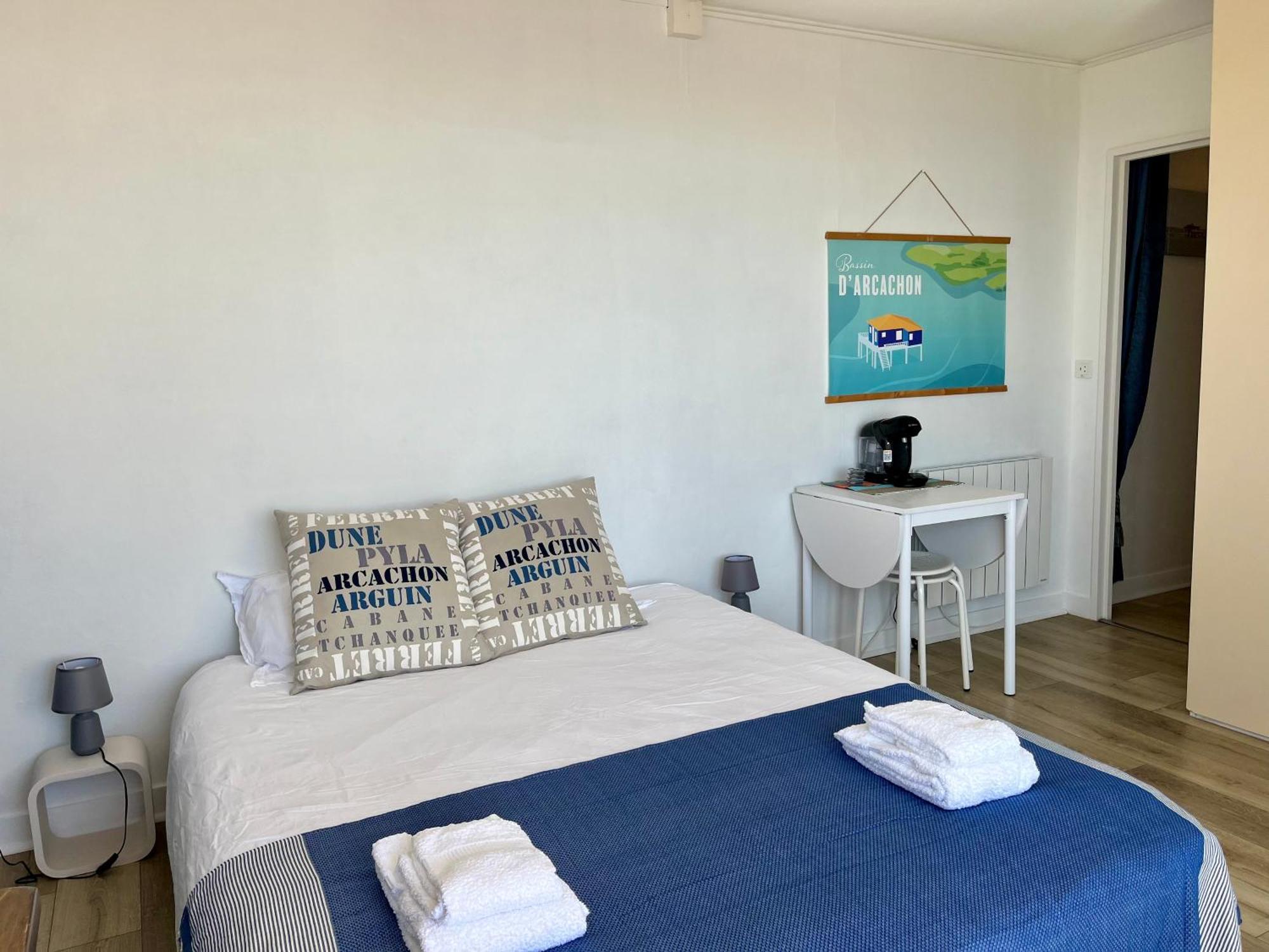 Studio Vue Mer-Port Arcachon Bagian luar foto