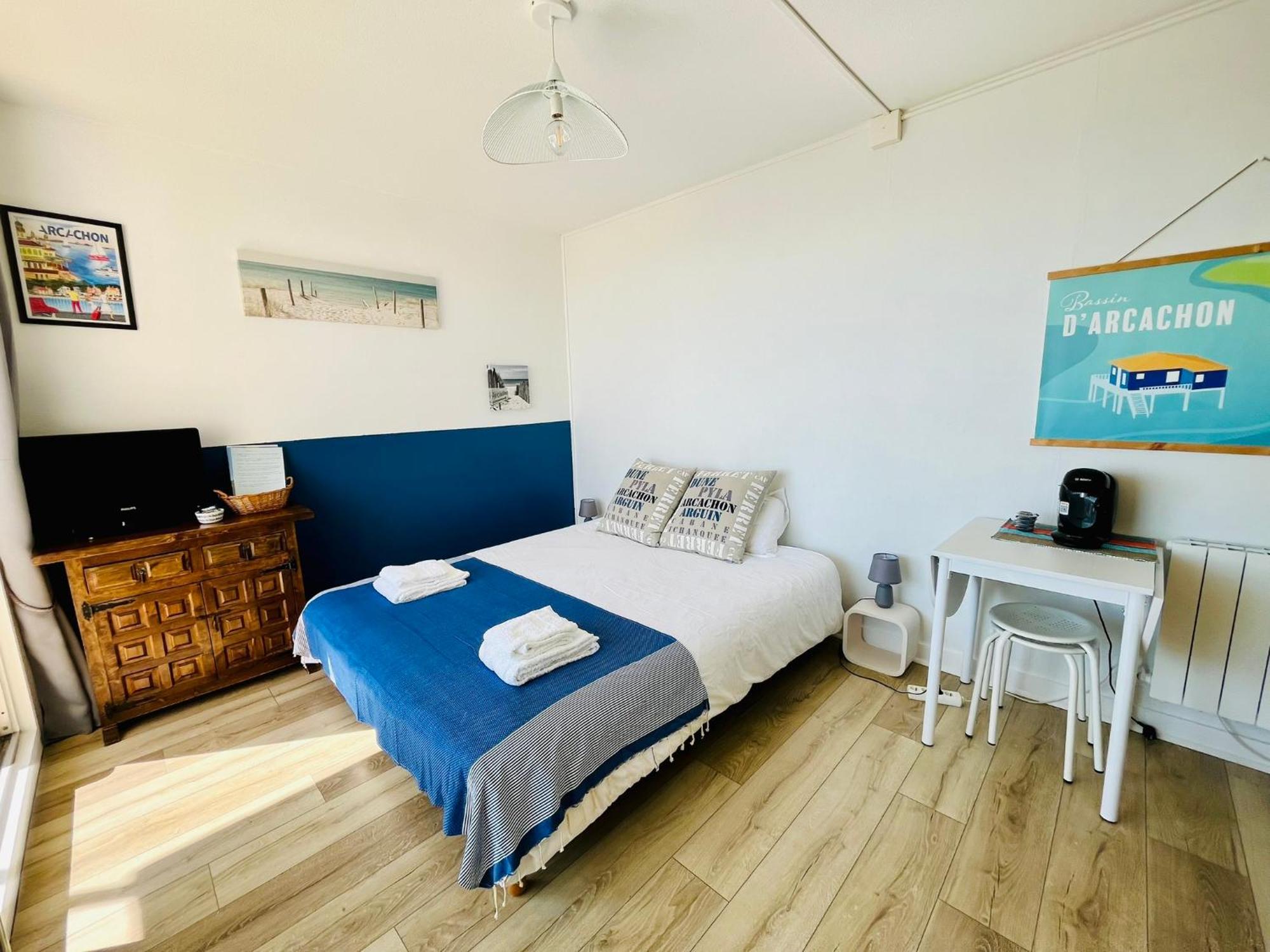 Studio Vue Mer-Port Arcachon Bagian luar foto