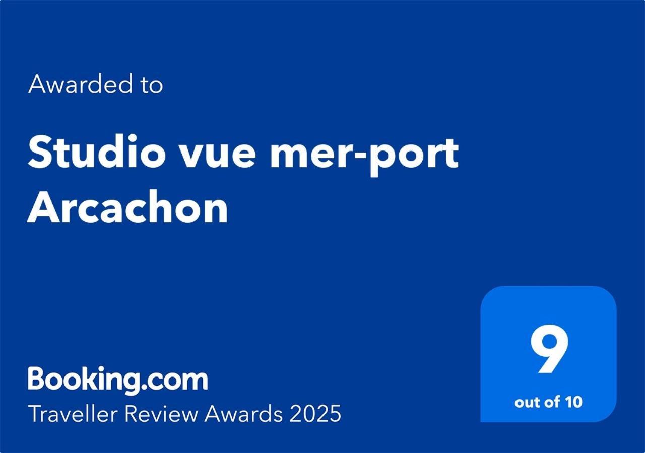 Studio Vue Mer-Port Arcachon Bagian luar foto